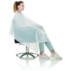 20 Peignoirs / Capes Coiffure Extra Larges Jetables 110*130cm