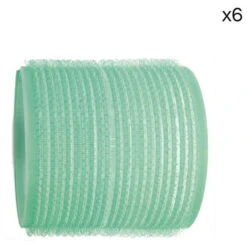 6 Rouleaux Velcro Verts Shophair 60mm