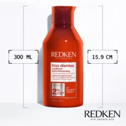 Après-shampooing Anti-frisottis Frizz Dismiss Redken 300ML -Soins Capillaires Boutique apres shampooing anti frisottis frizz dismiss redken 300ml 3