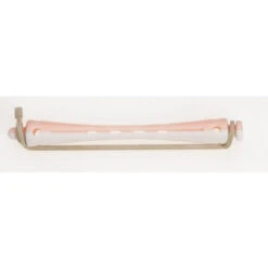 Bigoudis Permanente Blanc/rose Longs 6,5mm Sibel