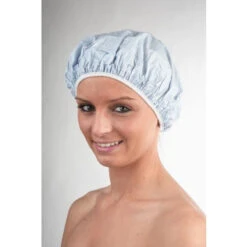 Sibel Bonnet Douche Bleu