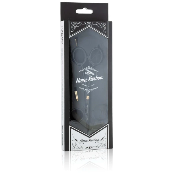 Ciseaux De Coupe Carbon Iwasaki Nara 5" 2 Ciseaux De Coupe Carbon Iwasaki Nara 5" – Image 2