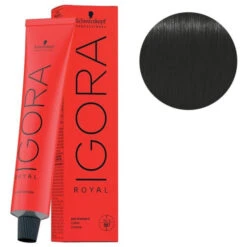 Schwarzkopf Coloration Igora Royal 1-0 Noir 60ML