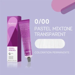 Coloration Permanente 0/00 Pastel Mixtone Transparent Kadus 60ML 9 Coloration Permanente 0/00 Pastel Mixtone Transparent Kadus 60ML -Soins Capillaires Boutique coloration permanente 000 pastel mixtone transparent kadus 60ml 2