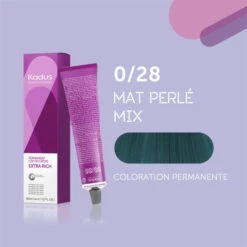 Coloration Permanente 0/28 Mat Perlé Mix Kadus 60ML 9 Coloration Permanente 0/28 Mat Perlé Mix Kadus 60ML -Soins Capillaires Boutique coloration permanente 028 mat perle mix kadus 60ml 2