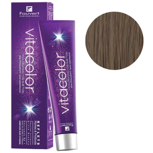 Coloration Sans Ammoniaque Vitacolor N°7 Blond Fauvert 100ML 1 Coloration Sans Ammoniaque Vitacolor N°7 Blond Fauvert 100ML
