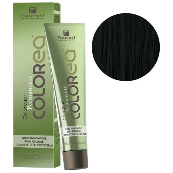 Crème Colorante Colorea N°1 Noir Fauvert 100ML 1 Crème Colorante Colorea N°1 Noir Fauvert 100ML