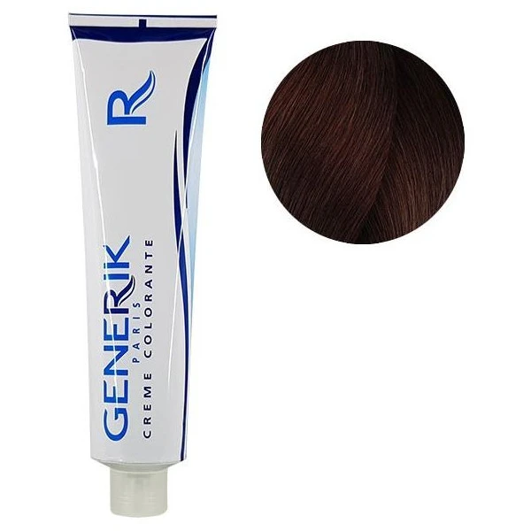 Générik Coloration D'Oxydation N°4.56 Châtain Acajou Rouge 100 ML 1 Générik Coloration D'Oxydation N°4.56 Châtain Acajou Rouge 100 ML
