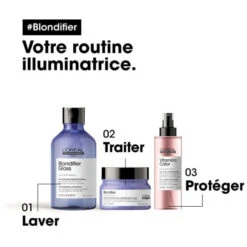 Masque Blondifier L'Oréal Professionnel 250ML -Soins Capillaires Boutique masque blondifier l oreal professionnel 250ml 7