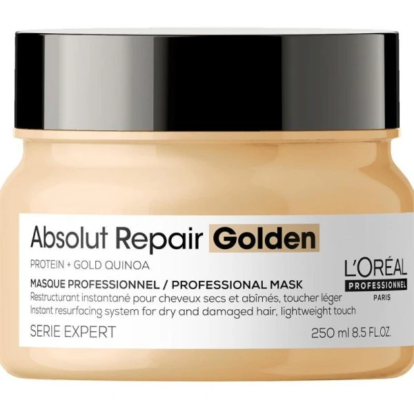 Masque Gold Absolut Repair L'Oréal Professionnel 250ML 1 Masque Gold Absolut Repair L'Oréal Professionnel 250ML