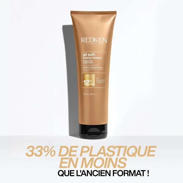 Masque Hydratant Cheveux Secs All Soft Redken 250ML 7 Masque Hydratant Cheveux Secs All Soft Redken 250ML – Image 7