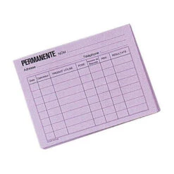 Sibel Paquet De 50 Fiches Techniques Mauve