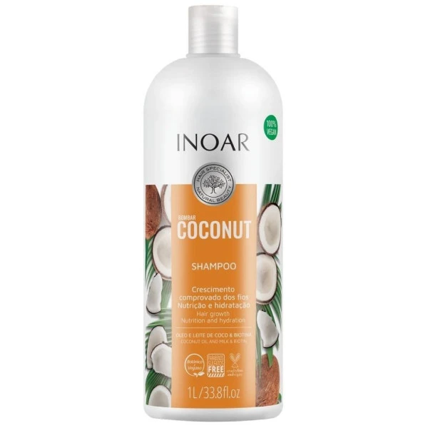 Shampooing Bombar Coconut Inoar 1L 1 Shampooing Bombar Coconut Inoar 1L