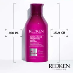 Shampooing Cheveux Colorés Color Extend Magnetics Redken 300ML -Soins Capillaires Boutique shampooing cheveux colores color extend magnetics redken 300ml 3