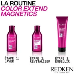 Shampooing Cheveux Colorés Color Extend Magnetics Redken 300ML -Soins Capillaires Boutique shampooing cheveux colores color extend magnetics redken 300ml 4