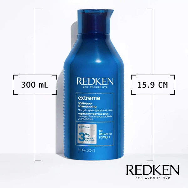 Shampooing Fortifiant Extreme Redken 300ML 4 Shampooing Fortifiant Extreme Redken 300ML – Image 4