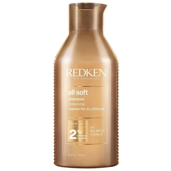 Shampooing Hydratant Cheveux Secs All Soft Redken 500ML 1 Shampooing Hydratant Cheveux Secs All Soft Redken 500ML