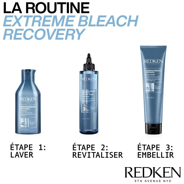 Shampooing Post-décoloration Extreme Bleach Recovery Redken 1L 5 Shampooing Post-décoloration Extreme Bleach Recovery Redken 1L – Image 5