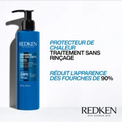 Soin Thermoprotecteur Fortifiant Play Safe Extreme Redken 200ML -Soins Capillaires Boutique soin thermoprotecteur fortifiant play safe extreme redken 200ml 3