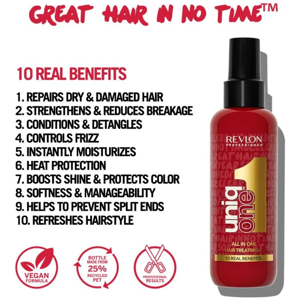 Spray 10-en-1 édition Célébration UniqOne Revlon 50ML 4 Spray 10-en-1 édition Célébration UniqOne Revlon 50ML – Image 4