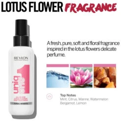 Spray 10-en-1 Lotus UniqOne Revlon 150ML -Soins Capillaires Boutique spray 10 en 1 lotus uniqone revlon 150ml 2