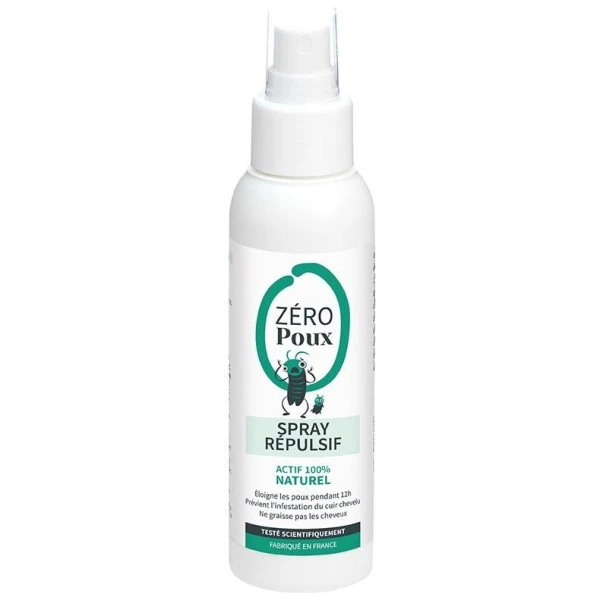 Spray Répulsif Zéro Poux Patrice Mulato 100ML 1 Spray Répulsif Zéro Poux Patrice Mulato 100ML