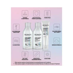 Trio Cheveux Normaux/épais Acidic Bonding Concentrate Redken -Soins Capillaires Boutique trio cheveux normauxepais acidic bonding concentrate redken 8